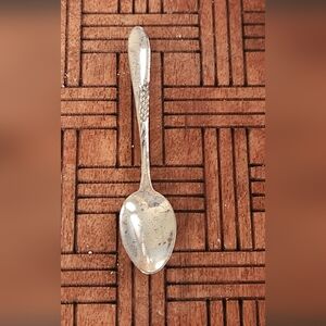 Vintage Reed And Barton Sterling Silver Wheat Spoon Brooch Pin. 2 3/4"